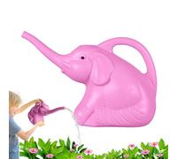 Arrosage d'Éléphant, Arrosoir Enfant, Arrosoir de Jardin en Plastique Léger, Arroseur à Fleur en Forme D'éléphant avec Bec Long, Arrosage de Pot Plants pour Faire Une Fleur de Jardin, Maison, Rose