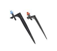 Arrosage du jardin d'irrigation de gazon Sprinkler avec support Atomisation Support 90/180/360 Degree brumisation Agriculture Irrigation Jardin Embouts Pulvérisateurs 20 Ensembles