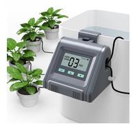 Arrosage Goutte à Goutte Automatique, Débit d'eau Réglable, Système D'irrigation Automatique Prend en Charge Jusqu'à 10 Pots