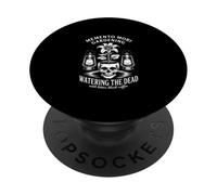 Arroser Les Plantes mortes avec du café amer. Goth Gardener PopSockets PopGrip Adhésif