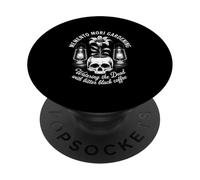 Arroser Les Plantes mortes avec du café amer. Goth Gardener PopSockets PopGrip Adhésif