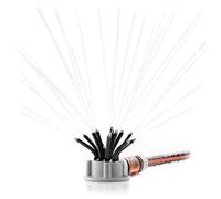 InnovaGoods Arroseur 360° réglable - 12 tubes (36 jets) - Portée 2-10 m² - Raccord & piquet