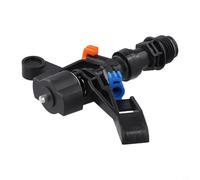 Arroseur à bascule pour système d'irrigation goutte à goutte - Buse de pulvérisation rotative réglable à 360°, solution d'arrosage de jardin basse pression avec couvercle de 4 à 7 m