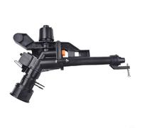 Arroseur à bascule réglable avec filetage femelle de 3,8 cm pour irrigation à 360°, portée de 13 à 20 m, pression de 3 à 5 bars, corps en plastique pour fermes, vergers, gars