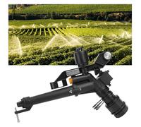 Arroseur à Bras basculant Rotatif 360 degrés, Filetage Femelle de 1,5 po, réglable, en Plastique, avec Adaptateur, for espaces Verts publics et Jardinage Domestique