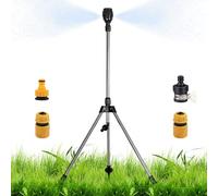 Arroseur à gazon haute performance - Arrosage du jardin, base sur trépied en métal | Système d'arrosage longue distance pour arrosage de grandes surfaces, arroseur de pelouse en plein air, chaleur