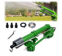 Arroseur à impact impulsionnel de 5,1 cm pour l'irrigation de la ferme, pulvérisation d'arrosage de grande surface, pour l'irrigation des terres agricoles, élimination de la poussière industrielle