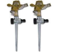 Arroseur à Impulsion sur Piquet Zinc métal 2 pièces