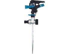 Arroseur à Pulsation,Arroseur de Pelouse,pour arrosage jusqu'à 530 m²,arroseur Circulaire 360°,pour Arroser Les Plantes Fleurs Légumes(A)