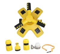 Arroseur à triple buse robuste avec mécanisme emboîtable sans couture et adaptabilité à la pression, arroseur à basse pression d'eau