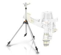 Arroseur automatique cracheur en métal sur trépied métallique 90 cm