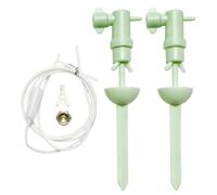 Arroseur automatique pour - Système d'irrigation goutte à goutte réglable en 2 pièces - Dispositif d'auto-arrosage pour l'intérieur et l'extérieur - Piquet d'arrosage avec tuyau - Jardinière