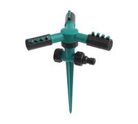 Arroseur Automatique Rotatif à 360° avec Base Papillon, arroseur de pelouse avec pulvérisation d'eau réglable pour Jardin Cour et système d'arrosage de l'herbe de Taille Moyenne à Grande (C)