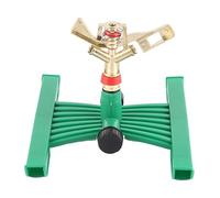 Arroseur Automatique Rotatif à 360 Degrés avec Base, Système D'irrigation de Pelouse, Outil D'arrosage pour Jardins, Pelouses et Terres Agricoles