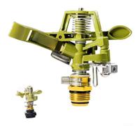 Arroseur automatique rotatif à 360 degrés en alliage de zinc Buse de jardin Angle réglable Arrosage de pelouse en métal pour système de cour extérieur