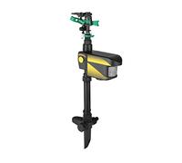 Arroseur automatique rotatif grande surface à énergie solaire activé par le mouvement répulsif for animaux arroseur jardin dissuasion for animaux