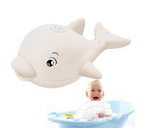 Arroseur Baleine Jouet de Bain,Jouet de Bain Bébé Lumineux - Jeu Sensoriel Interactif Musical Lumineux Fontaine pour Jeux d'eau, Piscine, Natation et Extérieur