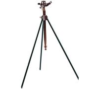 Arroseur canon laiton sur trépied acier - entrée 20x27 - réglable de 20° à 360° FAUQUET
