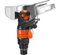 Arroseur-Canon Premium De : Arroseur Grande Surface Pour Trépied Ou Tuyauterie, Arrosage De Grandes Surfaces Jusqu'À 490 M², Portée 5 À 12,5 M Max. (8137-20)