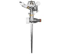 Arroseur circulaire Bradas WHITE LINE Piquet de terre en métal