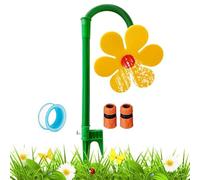 Arroseur Crazy Daisy - Arroseur de pelouse rotatif à 720° | Arroseur de jardin avec raccord de tuyau pour le refroidissement de la cour et de l'extérieur | Solution d'arrosage amusante et efficace |