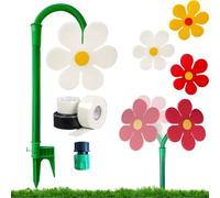 Arroseur Crazy Dancing Daisy - Arroseur rotatif à 360° - Outil d'irrigation de jardin pour arroser la cour - Arroseurs de fleurs rotatifs pour enfants et chiens