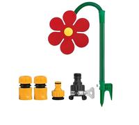 Arroseur Crazy Dancing Daisy avec piquet - Pulvérisateur d'eau rotatif à 360 ° pour fleurs dansantes pour jardin, pelouse, outil d'irrigation de jardin pour arrosage de cour