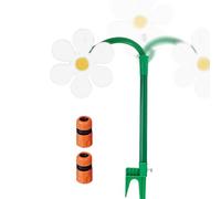 Arroseur Daisy | Arroseur d'eau Amusant pour,Système d'Irrigation Rotatif 360°, Jeu d'Extérieur pour et Chiens en Été