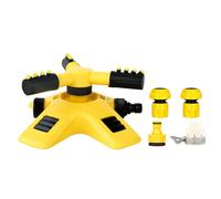 Arroseur d'arrosage rotatif à 360 degrés automatique rotatif pour couverture de jardin - Pulvérisateur d'eau d'arrosage réglable