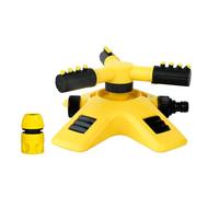 Arroseur d'arrosage rotatif à 360 degrés automatique rotatif pour couverture de jardin - Pulvérisateur d'eau d'arrosage réglable