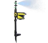Arroseur De Capteur De Mouvement - Détecteur Solaire De Jardin Pour Contrôle Des Animaux Extérieurs | Outil De Pulvérisation ABS Durable Pour La Sécurité Agricole, Unité De Reprise