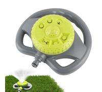 Arroseur de cour, pulvérisateur d'eau rotatif pour gazon - Système d'arrosage pour d'extérieur, légumes, serre, ferme, fleurs, arrière-cour, patio, balcon, allée et irrigation paysagère