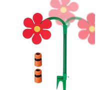 Arroseur De Gazon | Piquet d'Arrosage de Jardin avec Adaptateur,Rotation 360° Arrosage Jardin Décor Extérieur Jeu Chiens