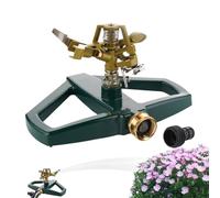 Arroseur de Jardin,Arroseur d'eau en Métal Robuste | Système d'Irrigation Automatique à Rotation 360 Degrés, Accessoires de Jardinage pour Jeu d'eau des Arrosant Fleurs et