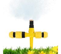 Arroseur de Jardin, arroseur d'eau pour pelouse,Système d'arrosage de Jardinage | Couverture de Grande, Plage de Rotation réglable à 360 degrés, arroseurs à contrôle de débit pour Cours et serres