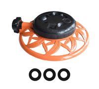 Arroseur de jardin automatique en ABS rotatif à 360 degrés - Convient pour une utilisation efficace des plantes et des pelouses - Solution d'arrosage multifonction