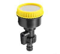 Arroseur de jardin en maille 1000 - Buse d'irrigation agricole - Débit d'eau réglable - Raccord rapide - Raccord de tuyau pour potager et serre - Système d'arrosage B (jaune)