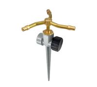 Arroseur De Jardin Irrigation Extérieure Rotative 360 Degrés | Arroseur À 3 Bras Large Couverture Pour Pelouse Extérieure, Jardin, Cour Arrière, Porche, Terrasse, Propriétaires Et