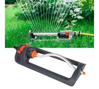 Arroseur de jardin oscillant,pulvérisateur d'eau avec buse à 19 trous,4 modes,utilisation pour le refroidissement du site,l'd'argile agricole de la pelouse - Type Swing sprinkler