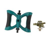 Arroseur de jardin rotatif automatique G1/2 pouces, arroseur efficace en alliage à 360 degrés, polyvalent pour une couverture de grande