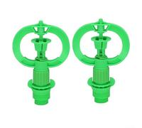 Arroseur de jardin rotatif avec contrôle du débit réglable de 0 à 380 l/h et distribution uniforme de l'eau à 360 degrés