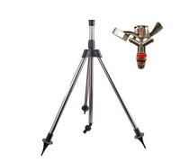 Arroseur de jardin sur trépied - Arrosage de pelouse réglable, support d'irrigation rotatif | Outil de couverture extérieure à économie d'énergie pour serre de pépinière, système de pulvérisation à