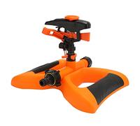 Arroseur de Jardin, système d'irrigation Automatique de pelouse Rotatif avec Grande Couverture, matériau ABS PP Durable pour Jardins, pelouses, Terres agricoles, forêts