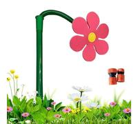Arroseur de marguerite dansante, arroseur d'eau de fleur dansante folle, arroseur d'eau de fleur dansante folle à rotation à 360 °, pulvérisateur d'arrosage de pelouse, arroseur de jardin en plastique