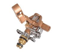 Arroseur de pelouse en laiton résistant à la corrosion - Rotation automatique à 360 degrés - Assure une répartition uniforme de l'eau - Tête d'arrosage oscillante professionnelle
