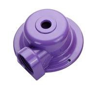 Arroseur de pelouse en métal pour arrosage de jardin, arroseur circulaire à 360° avec répartition uniforme, économie d'eau, pour petites surfaces jusqu'à 6 m de diamètre, pour tuyau standard de 3/4"