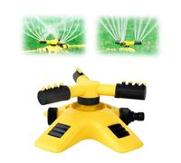 Arroseur de pelouse， Nouveaux arroseurs for pelouses et Jardins, pulvérisateur de Jardin Automatique à 360 degrés, système d'arrosage Rotatif à 3 Bras(2PCS)