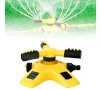 Arroseur de pelouse, Nouveaux arroseurs for pelouses et Jardins, pulvérisateur de Jardin Automatique à 360 degrés, système d'arrosage Rotatif à 3 Bras(1PCS)