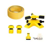 Arroseur de pelouse pour un arrosage uniforme - Arroseur de pelouse pour grandes surfaces - Arroseur rotatif à 360°