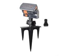 Arroseur de pelouse réglable, mini arroseur oscillant, avec interface 16 trous, large couverture, pour jardin, cour, pelouse, 25 x 20 x 7,5 cm (B)